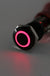 12v 4 Pin 12mm Led Light Metal Push Button Momentary Switch Waterproof Black