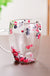 Creative Household Coffee Milk Dried Flower Quicksand Double Layer Glass Cup