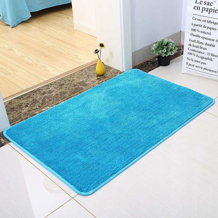 Green Solid Tufted Bath Mat