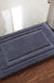 Feblilac Rectangular Simple Solid Memory Foam Tufted Bath Mat