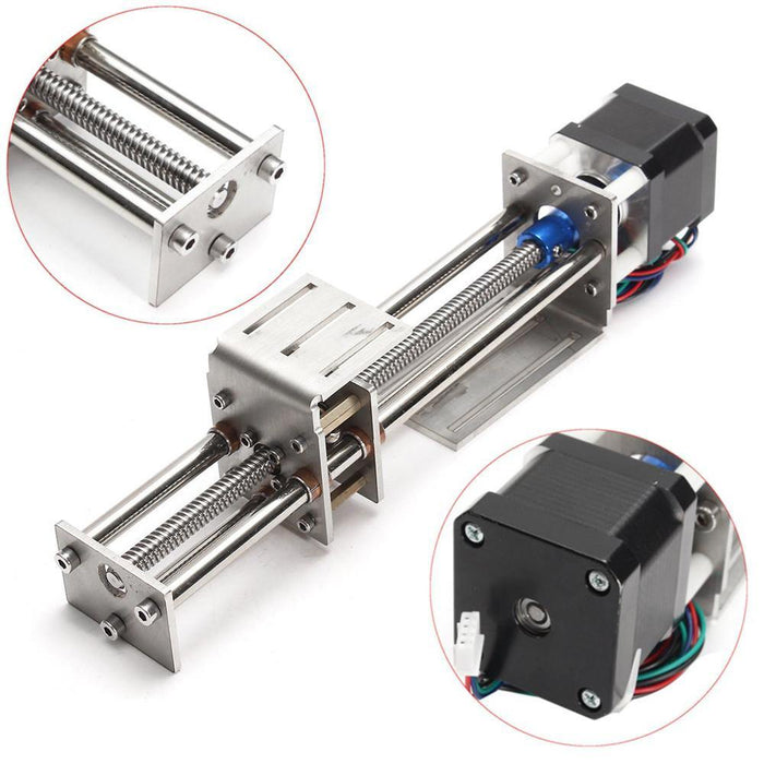 Machifit 150mm Slide Stroke CNC Z Axis Linear Motion Linear Actuator Engraving Machine with Stepper Motor