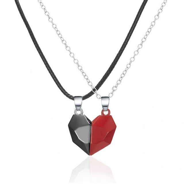 Korean Fashion Magnetic Couple Necklace - Okeihouse