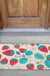 Feblilac Strawberries and Cream PVC Coil Door Mat by AmeliaRose Illustrations from UK