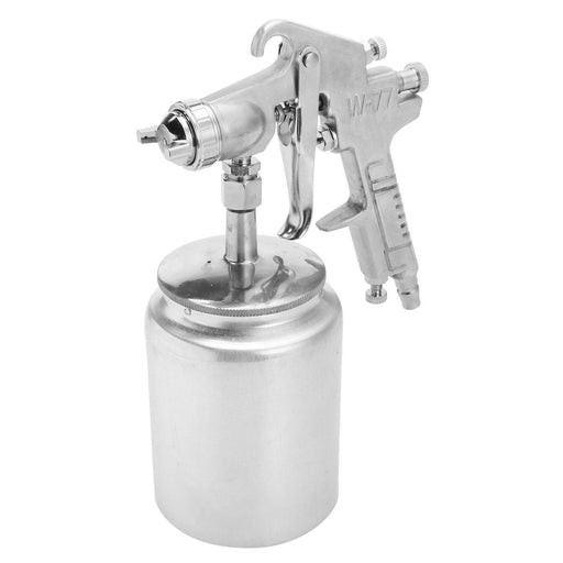 Heavy Duty Paint Suction Feed Spray Gun 3mm Large Nozzle 1L Pot Set-Up Sprayer