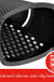 Cheese Grater with Handle, 4 Side Box Grater - Stainless Steel 10 Inch Cheese Slicer Shredder for Kitchen with a Storage Container (Black and Black)