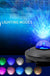 Bluetooth starry sky watermark light voice control laser laser light