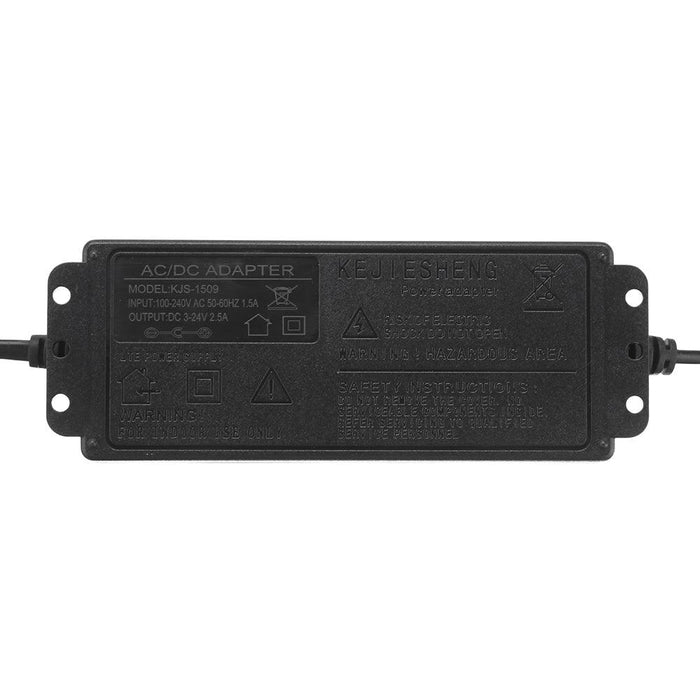 KJS-1509 3-24V 2.5A Power Adapter Adjustable Voltage Adapter LED Display Switching Power Supply