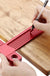 Drillpro Aluminium Alloy T-160 Hole Positioning Metric Measuring Ruler Woodworking Precision Marking Scriber