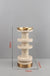 Creative Resin Cave Stone Metal Bamboo Candlestick Ornaments