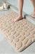 Memory Foam Bath Rug, Simple Stone-Shape Bathroom Mat