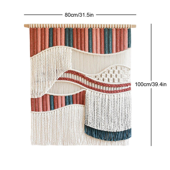 Bohemian Woven Tapestry Nordic Homestay Background Wall Decoration