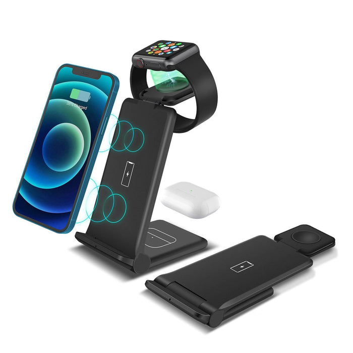 3 In 1 Wireless Charger Station Fast Charging Stand