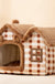 Foldable Dog House Pet Cat Bed Winter Dog Villa Sleep Kennel Removable Nest Warm Enclosed Cave Sofa Pets Supplies