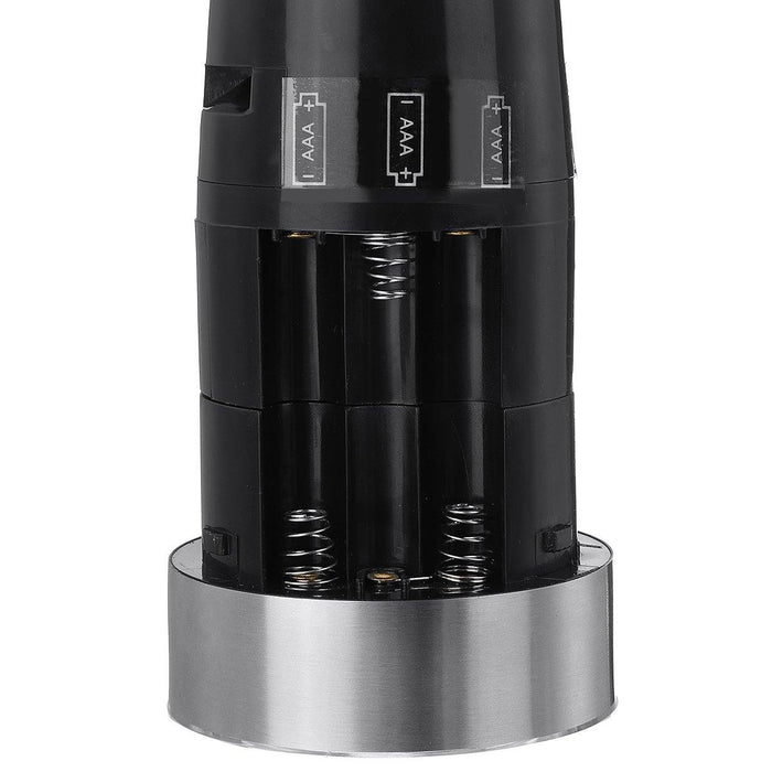 Electric Auto Salt Pepper Mill Grinder Shaker Stainless Steel Kitchen Tools