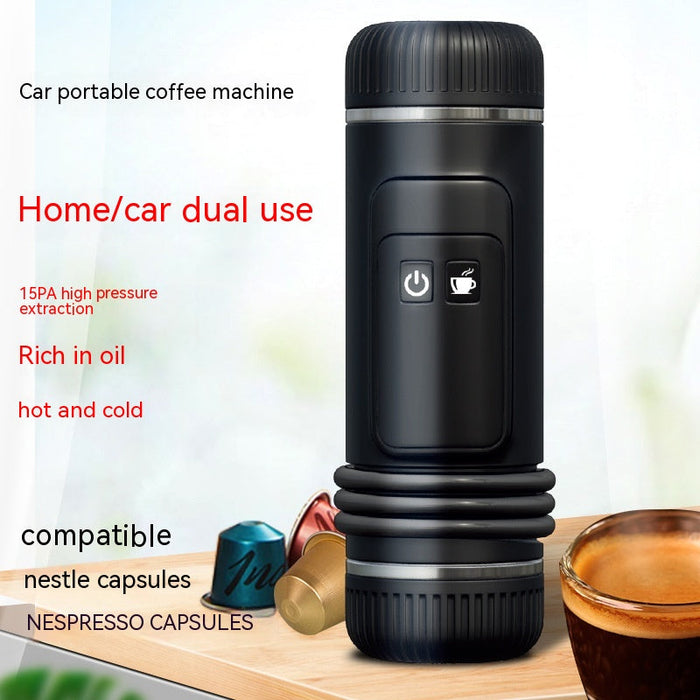 Car And Home Dual-purpose Mini Coffee Machine