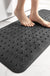 Feblilac TPE Black/Blue/Grey/White Checkboard Stereoscopic Vision Suction Cups Tub Rug, Anti Slip Bathtub Mats