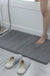 Feblilac Rectangular Solid Thickened Memory Foam Bath Mat