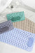 Rubber Blue/Grey/Khaki/Green Drain Holes and Suction Cups Tub Rug, Anti Slip Massage Bathtub Mats