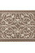 Feblilac Flower Pattern Polypropylene Door Mat