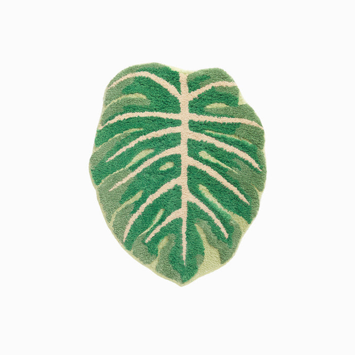 Tufting Leaf Bath Mat