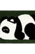 Feblilac Cartoon Panda Tufted Bath Mat