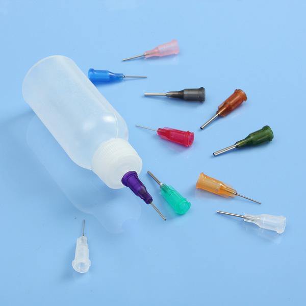 DANIU 50ml Needle Dispenser Bottle for Rosin Solder Flux Paste + 11 Needles