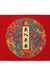 Feblilac Chinese Style Red Auspicious Clouds Polyester Door Mat