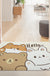 Feblilac Cute Pet House Leather Door Mat