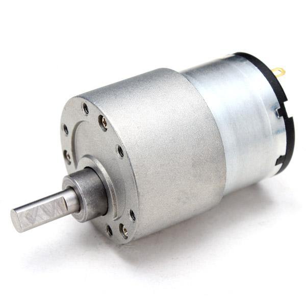 CHIHAI MOTOR 12V DC Metal Gear Reducer Motor GM37-3525 High Torque DC Gear Boxes Motor