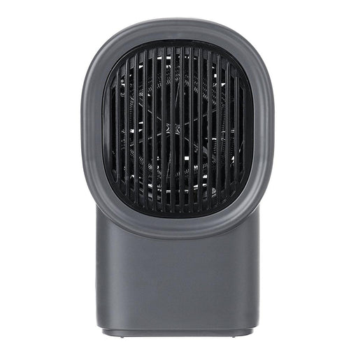 500W Portable Mini Electric Heater Fan Handy Air Warmer Silent Winter Home Office (Grey)