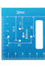 Drillpro 2 In 1 45/90 Degree Multifuction Aluminium Alloy Angle Ruler 20-35mm Woodworking Mounting Hinge Jig