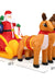 Christmas Inflatable Inflatable Garden Decoration Elk Sleigh