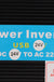 4000W 12V/24V DC to 110V/220V AC Solar Power Inverter LED Modified Sine Wave Converter Black