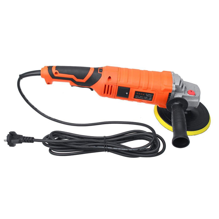 220V 1580W Electric Polishing Machine 7 Variable Speed Car Polisher Buffer Waxer 500-3300r/min