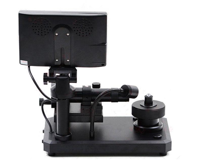 30X-110X Diamond Waistline Video Microscope Jewelry Detection Diamond Number Microscopio with 7 inch Screen