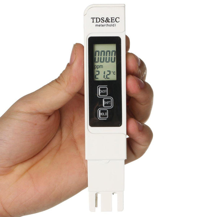 Salt Water Pool Fish Pond Test TDS Digital Salinity Temp Tester Meter Fish Care