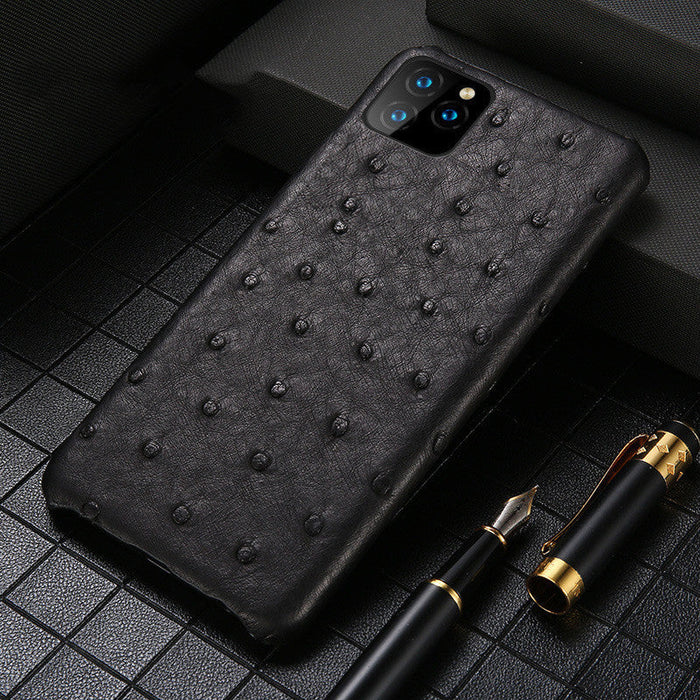 Compatible with Apple, Suitable For IPhone12pro Mobile Phone Case Leather Case Apple 12 Leather 12pro Max Anti-Fall Luxury Custom Generation