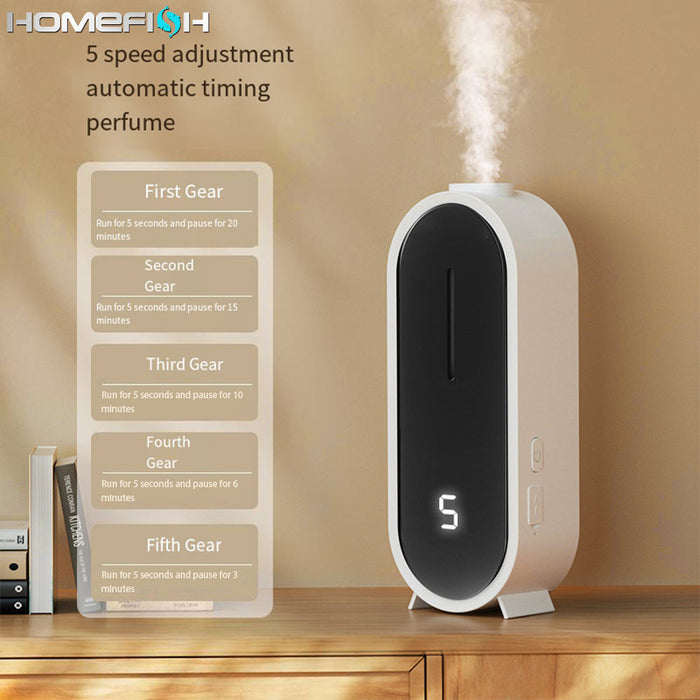 Fully Automatic Aromatherapy And Fragrance Machine Traceless Wall Mounted Desktop Hotel Home Fragrance Odor Removal