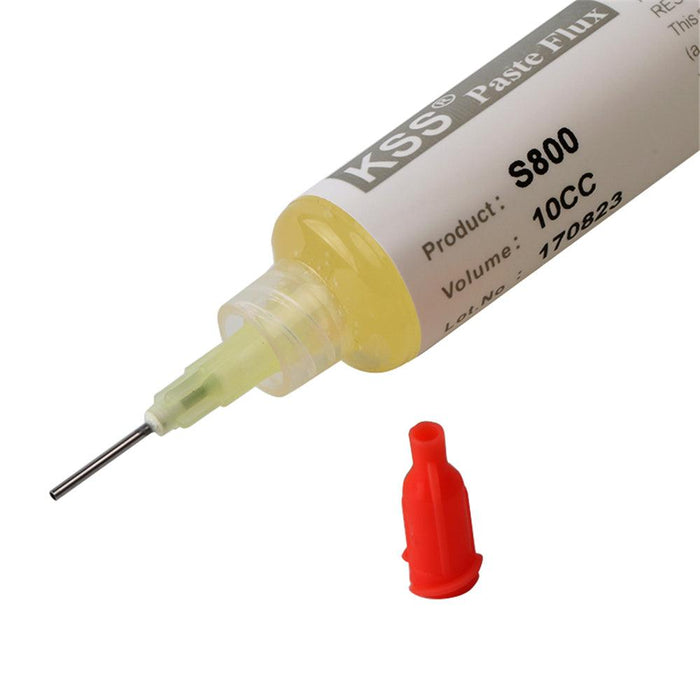 KSS S800 10CC Solder Paste Flux Soldering Paste with Needle for Soldering SMD BGA Dispensing Welding