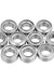 20Pcs 5x10x4mm Metal Sealed Shielded Deep Groove Ball Bearing MR105ZZ