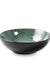 Creative Western Food Plate Vegetable Plate Kiln Change Peacock Green Bowl