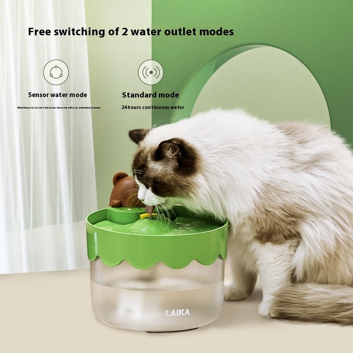 Cat Intelligent Water Dispenser Wireless Induction Automatic Circulation