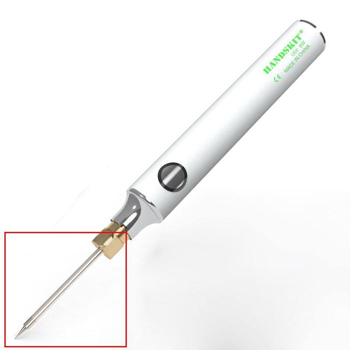 Soldering Iron Tip for Handskit 8W Soldering Iron 5V USB Charging Adjustable Temperature Electric Soldering Iron Kit (#1)