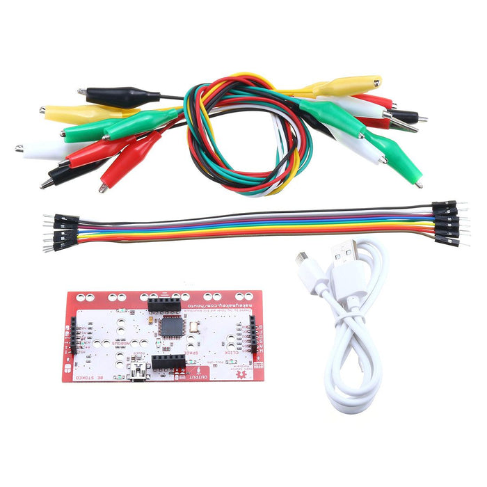 Alligator Clip Jumper Wire Standard Controller Board Kit for Makey Makey Science Toy