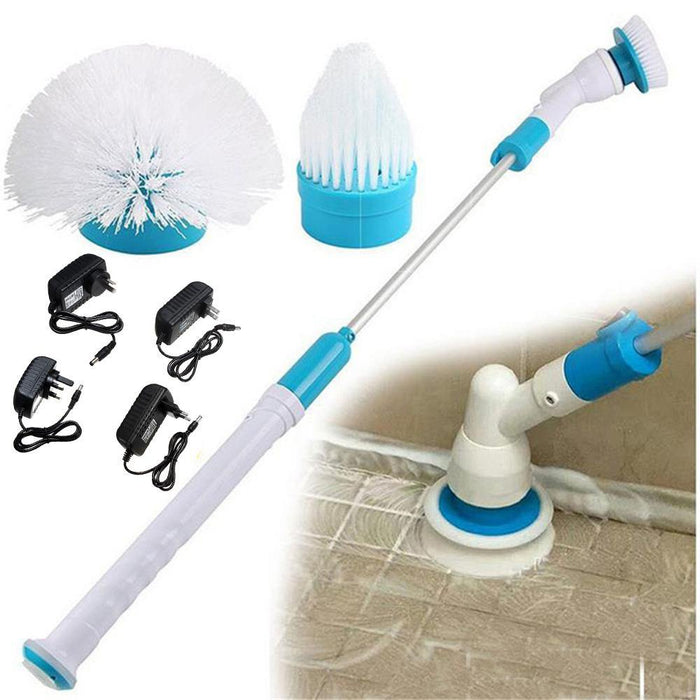 Electric Cleaning Brush Wireless Charging Cleaning Brush Automatic Rotating Mop Long Handle Brush