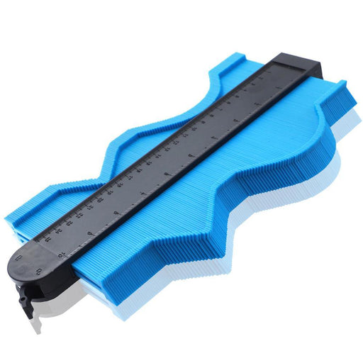 10 Inch Widen Self Locking Contour Gauge Plastic Profile Gauge Shape Duplicator Copy Irregular Shapes Measuring for Fit and Easy Cutting