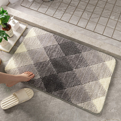 Diamond Grain Bath Mat