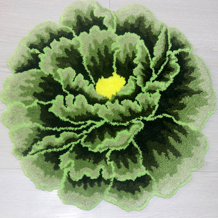 Feblilac Peony Tufted Bathmat