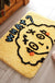 Feblilac Cute Cartoon Girl Tufted Bath Mat