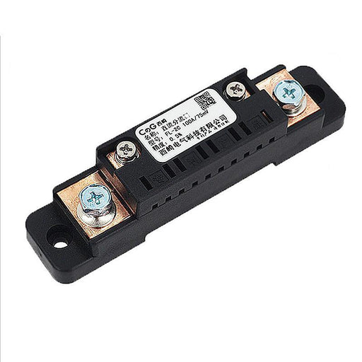 FL-2C 10A-100A 75mV Current Meter Shunt DC Ammeter Splitter Current Shunt Resistor DC Meter Shunted Ammeter